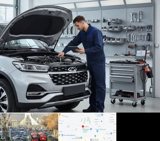 تعمیرگاه چری در خیابان آزادی