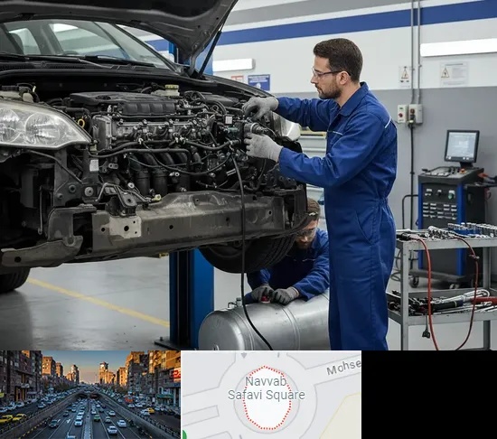 گازسوز کردن خودرو در نواب