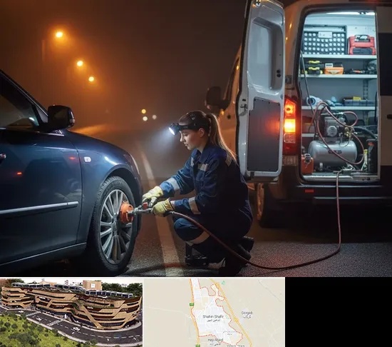 آپاراتی سیار در شاهین شهر