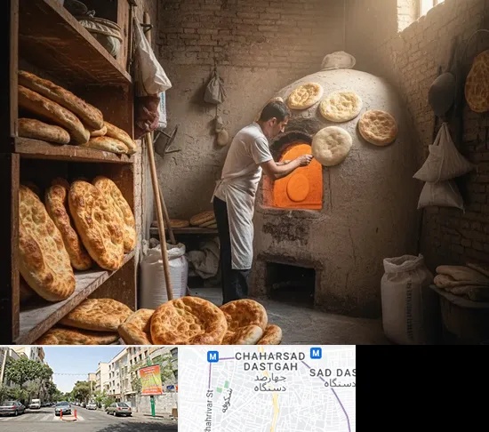 نانوایی تافتون در چهارصد دستگاه
