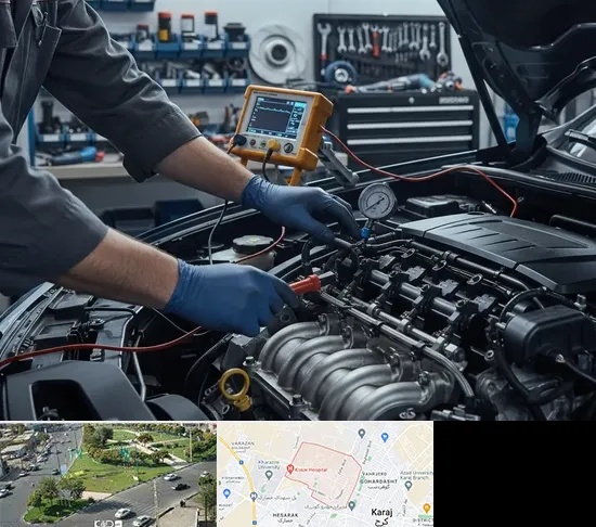 تعمیر انژکتور در شاهین ویلا کرج