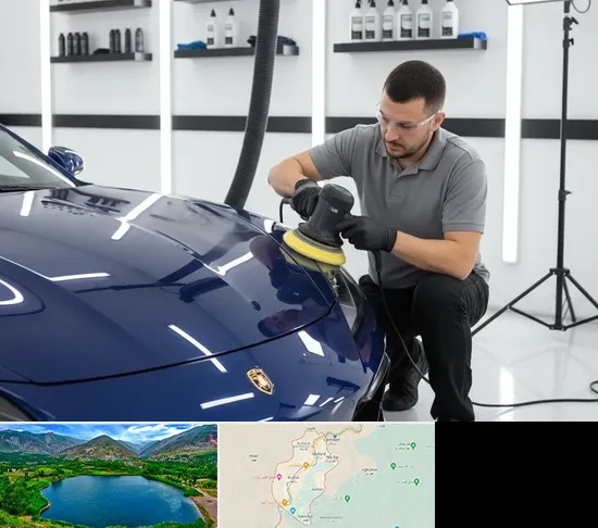 احیای رنگ خودرو در رودبار