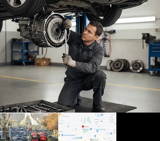 تعمیر کلاچ خودرو در خیابان آزادی
