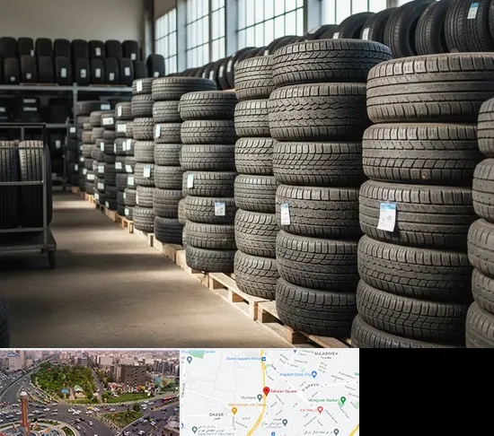 فروش لاستیک دست دوم در سبلان