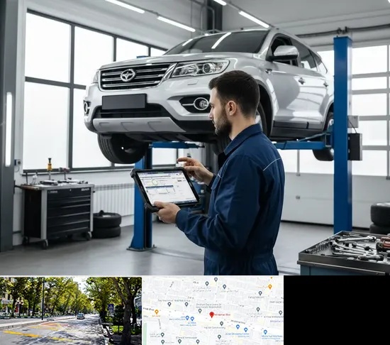 تعمیرگاه هایما در میرداماد