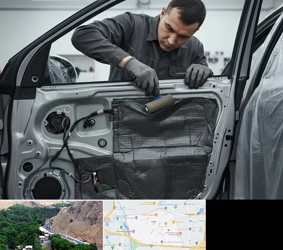 عایق صوتی و حرارتی خودرو در کن