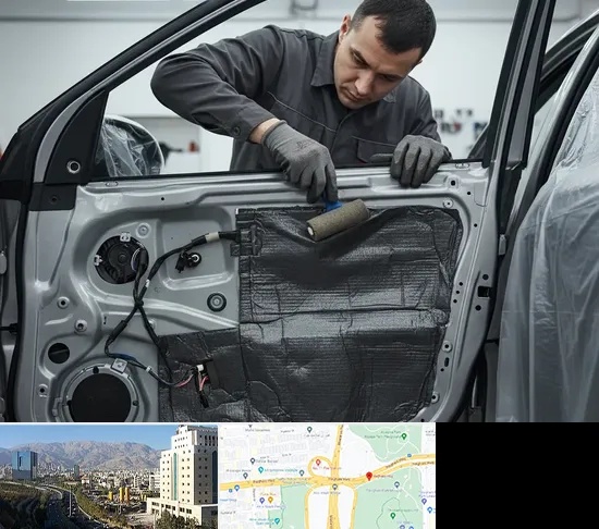 عایق صوتی و حرارتی خودرو در حقانی