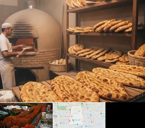 نانوایی در منطقه 6 تهران
