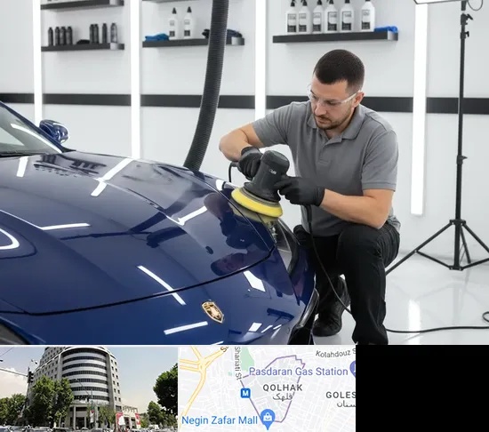 احیای رنگ خودرو در قلهک