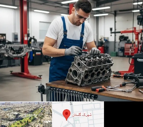 تعمیر موتور خودرو در شهرک گلستان