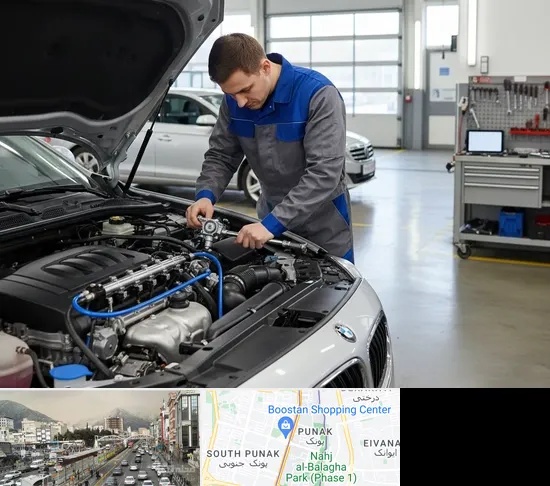 تعمیرگاه CNG در پونک