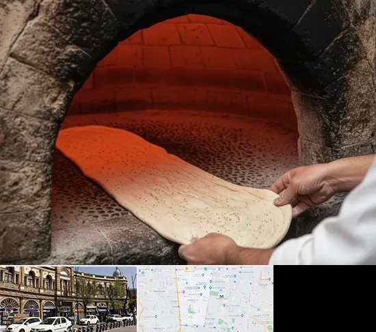 نانوایی سنگکی در منطقه 11 تهران