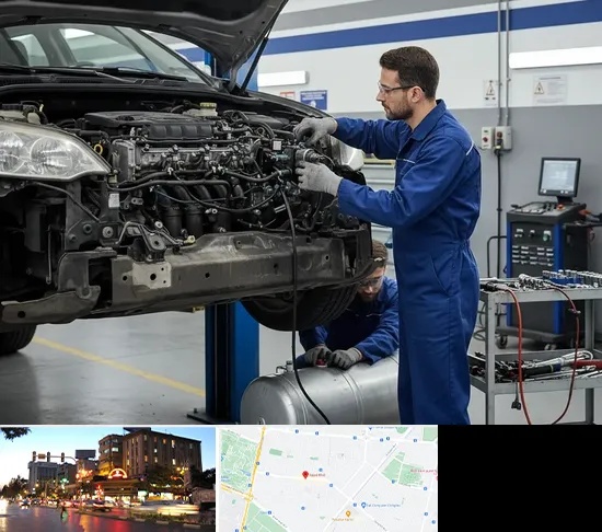 گازسوز کردن خودرو در بلوار سجاد مشهد