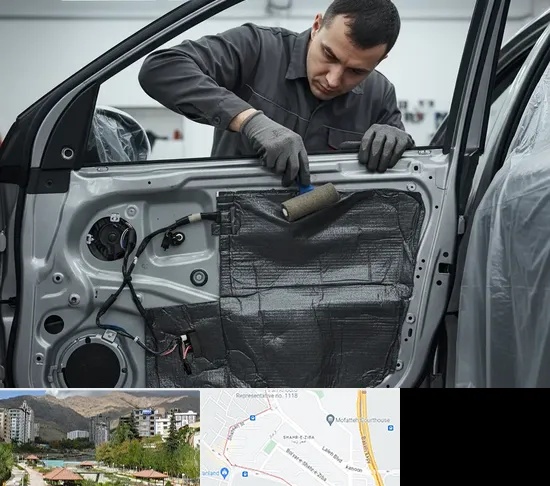 عایق صوتی و حرارتی خودرو در شهر زیبا