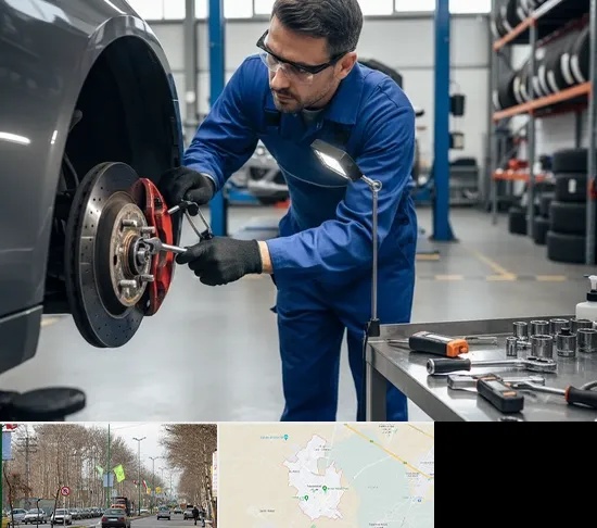 تعمیر ترمز خودرو در نظرآباد کرج