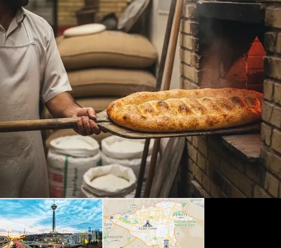 نانوایی بربری در تهران