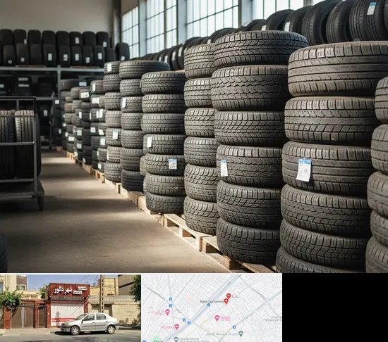 فروش لاستیک دست دوم در باجک قم