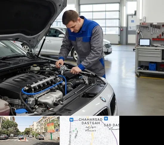 تعمیرگاه CNG در چهارصد دستگاه