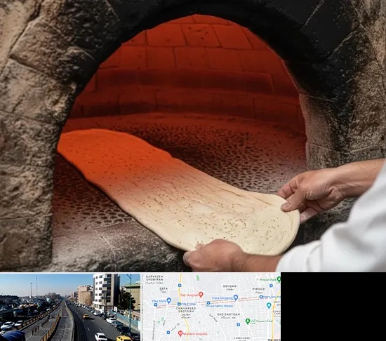 نانوایی سنگکی در پیروزی