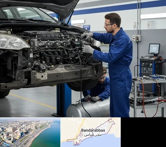 گازسوز کردن خودرو در بندرعباس