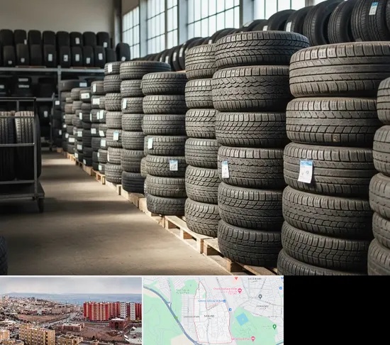 فروش لاستیک دست دوم در سهند تبریز