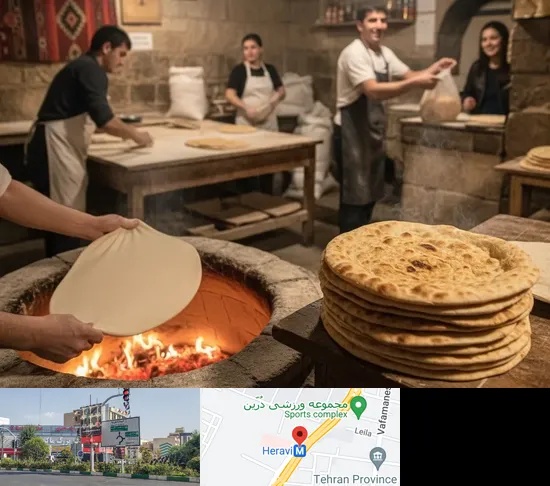 نانوایی لواش در هروی