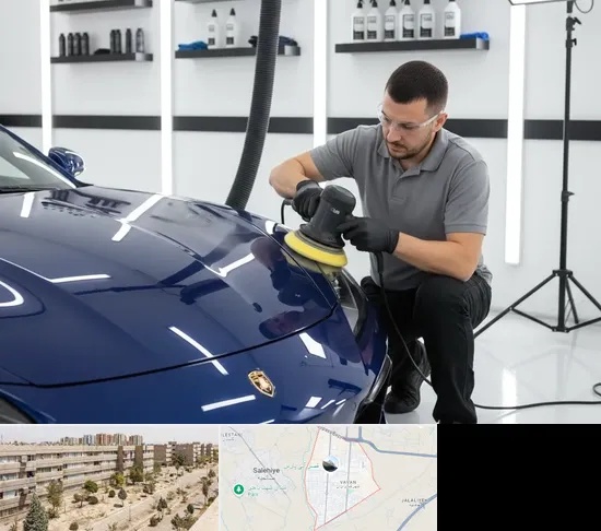 احیای رنگ خودرو در واوان اسلامشهر