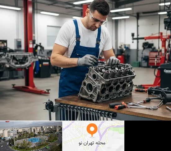 تعمیر موتور خودرو در تهران نو