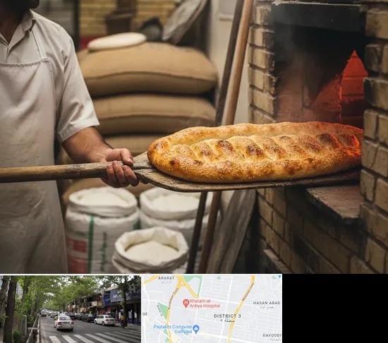 نانوایی بربری در ظفر