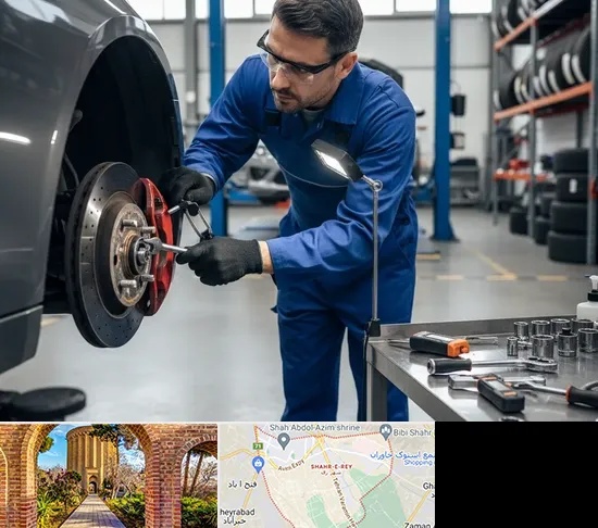 تعمیر ترمز خودرو در شهر ری