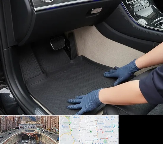 کفپوش خودرو در منطقه 10 تهران