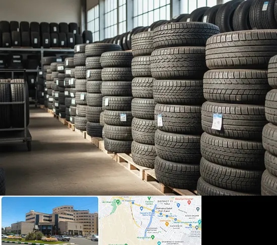 فروش لاستیک دست دوم در صیاد شیرازی مشهد