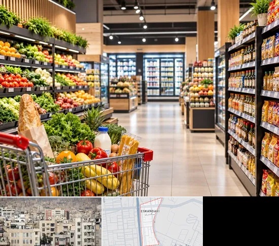 سوپرمارکت و هایپرمارکت در اسکندری