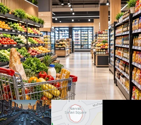سوپرمارکت و هایپرمارکت در نواب