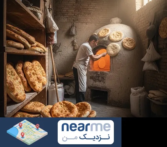 نانوایی تافتون در نزدیک من
