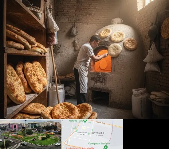 نانوایی تافتون در تهرانسر