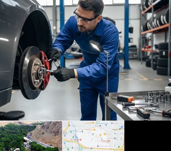 تعمیر ترمز خودرو در کن