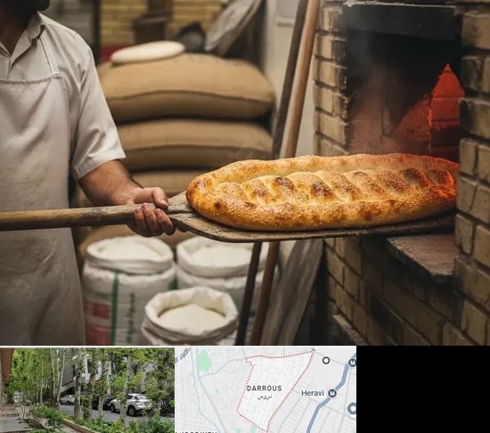 نانوایی بربری در دروس