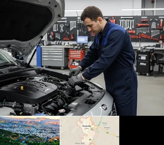 تعمیرگاه کیا در سنندج