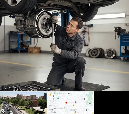 تعمیر کلاچ خودرو در شهرک آزمایش