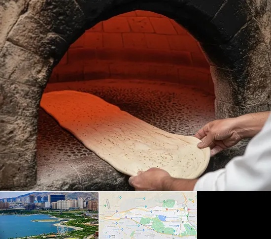 نانوایی سنگکی در منطقه 22 تهران
