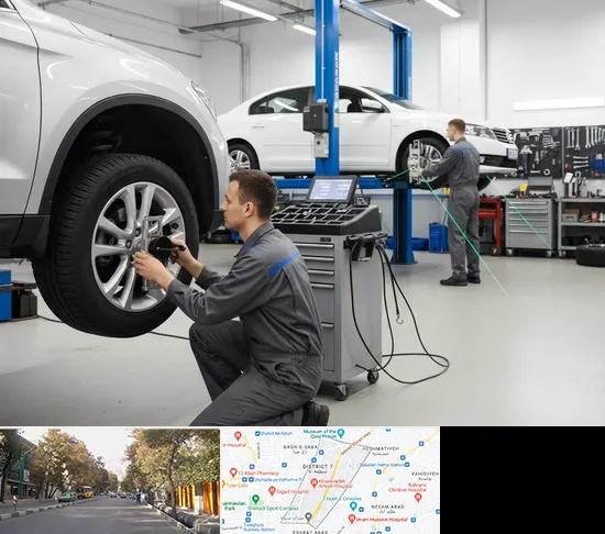 بالانس و تنظیم فرمان در شریعتی