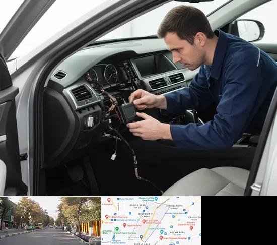 نصب ردیاب خودرو در شریعتی