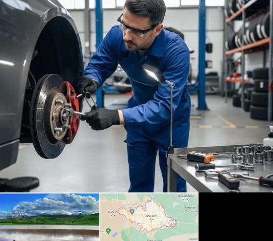 تعمیر ترمز خودرو در مرند