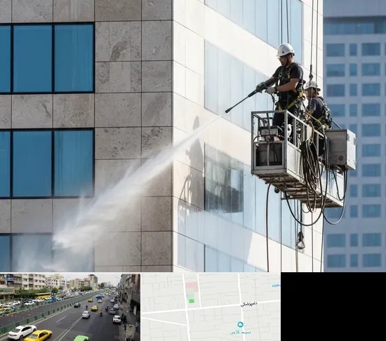 نماشویی در خیابان دامپزشکی