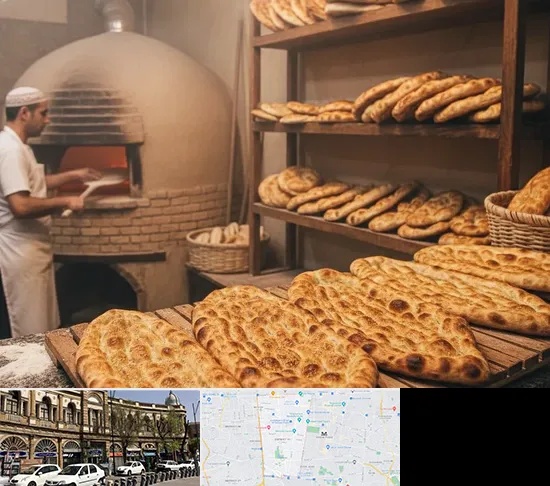 نانوایی در منطقه 11 تهران