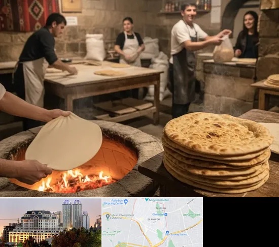 نانوایی لواش در فرشته