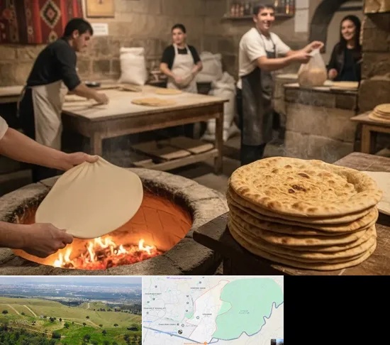 نانوایی لواش در سوهانک
