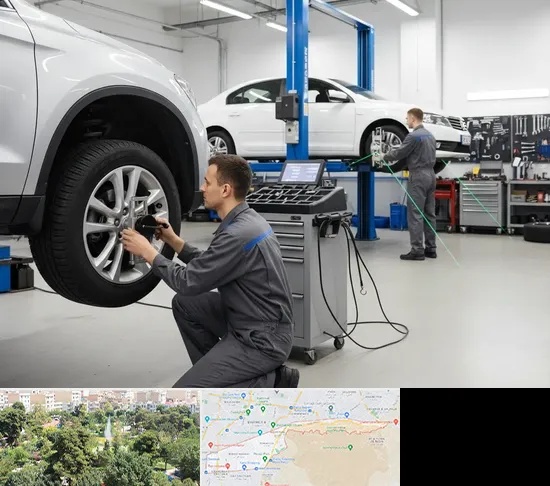 بالانس و تنظیم فرمان در منطقه 13 تهران