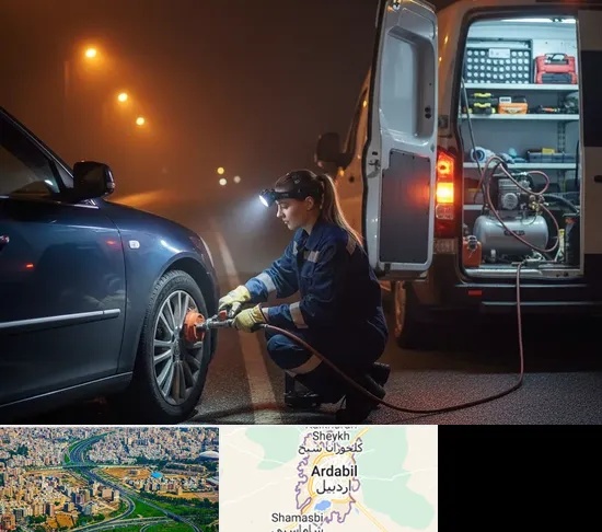 آپاراتی سیار در اردبیل